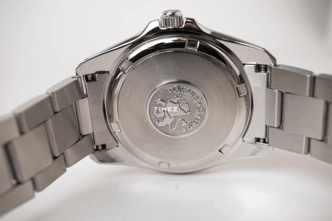 Seiko,Grand Seiko 38mm,38mm,Stainless Steel,Black,Quartz,Day,In-house Caliber,SBGF021