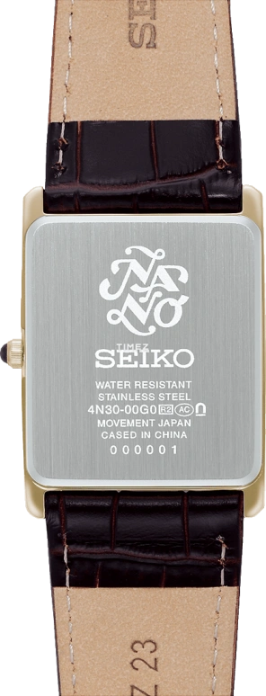 Seiko,nano・universe 27.90x38.20mm,27.90x38.20mm,Stainless Steel,Champagne,Quartz,Anti-magnetic,In-house Caliber,SSEH020