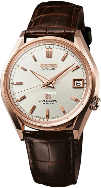 Grand Seiko,Grand Seiko 37.60mm,37.60mm,Rose Gold,Silver White,Handwound,Day,In-house Caliber,SBGR094