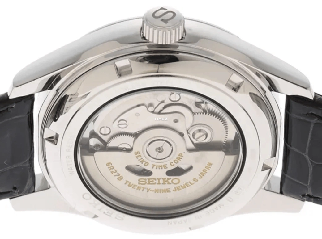 Seiko,Mechanical 40.50mm,40.50mm,Stainless Steel,White,Automatic,Chronograph,Power Reserve Indicator,SARW011