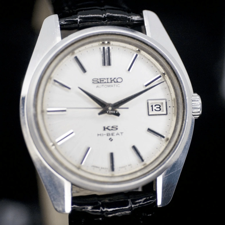 Seiko,King Seiko 37mm,37mm,Stainless Steel,Silver,Automatic,Day,In-house Caliber,5625,5625-7000