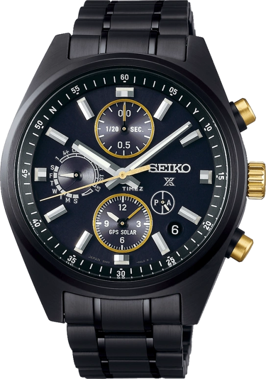 Seiko,Prospex 42mm,42mm,Stainless Steel,Black,Quartz,Chronograph,Perpetual Calendar,Date,Day,In-house Caliber,Sapphire,Crystal Glass,SSH169J1