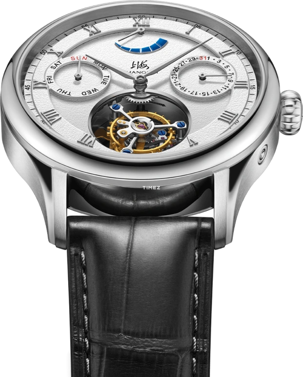 Shanghai,Artistic 43mm,43mm,Stainless Steel,White,Automatic,Date,Day,Power Reserve Indicator,Tourbillon,44hours,In-house Caliber,S2400,S2400.7251.012.08
