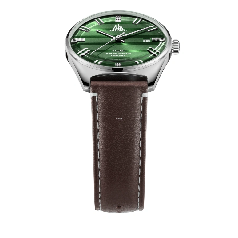 Shanghai,Originate 39mm,39mm,Stainless Steel,Green,Automatic,Day,Sapphire,23OR,23OR-70-ST21-GRST