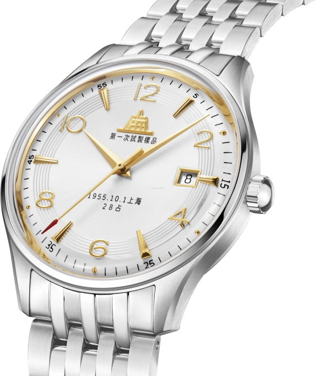 Shanghai,Other 39mm,39mm,Stainless Steel,White,Automatic,Day,42hours,S5002,S5002.1801.014.08
