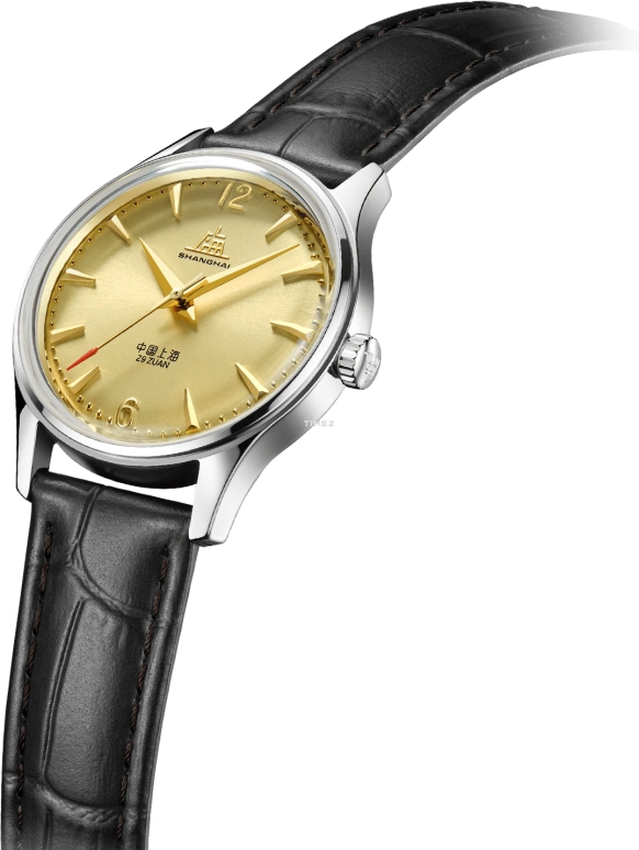 Shanghai,Originate 31mm,31mm,Stainless Steel,Gold,Automatic,38hours,In-house Caliber,S5000,S5000.1603.011.09