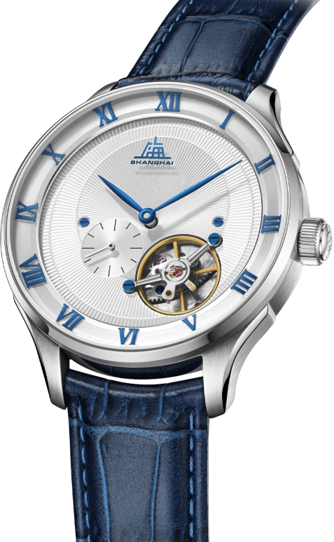 Shanghai,Originate 42mm,42mm,Stainless Steel,Silver,Handwound,Carrousel,62hours,S5020,S5020.5051.011.18