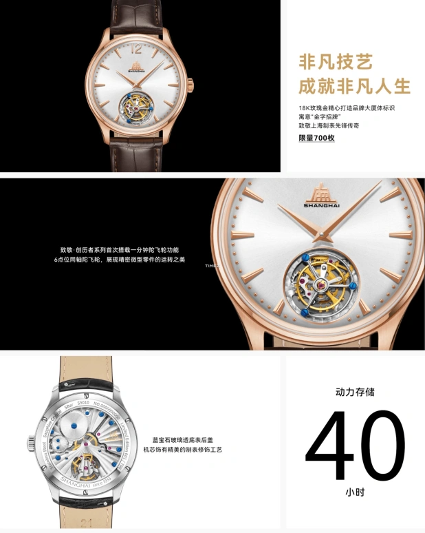 Shanghai,Originate 41mm,41mm,Stainless Steel,Silver,Handwound,Tourbillon,40hours,S5010,S5010.5901.032.08
