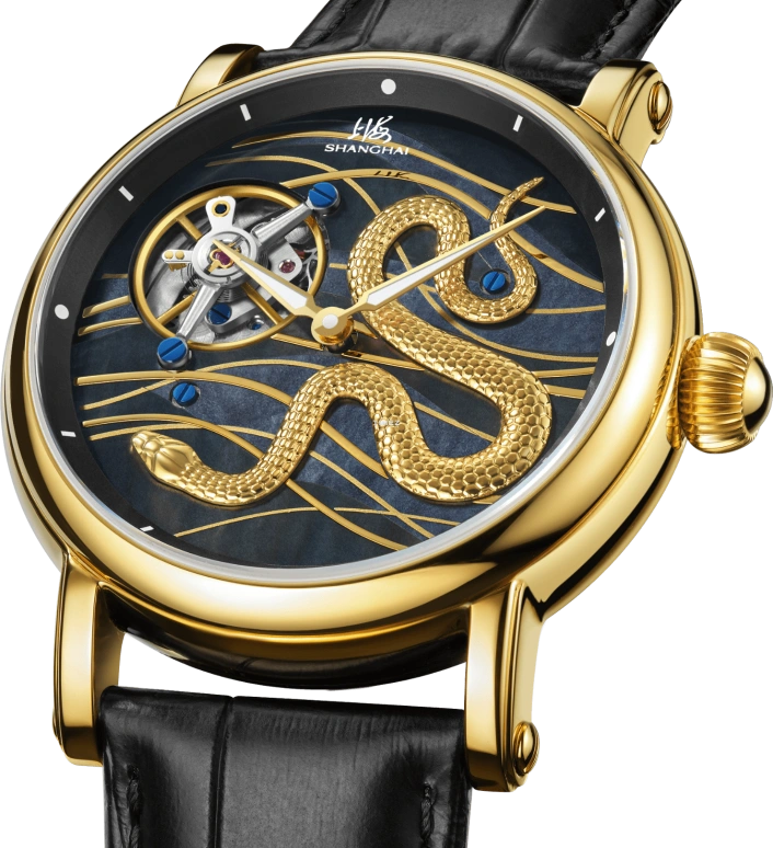 Shanghai,THE BUND 41.50mm,41.50mm,Stainless Steel,Black,Handwound,Tourbillon,62hours,S2002,S2002.5012.021.08-D