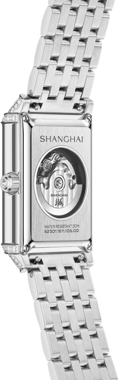 Shanghai,Moderne 25x41.20mm,25x41.20mm,Stainless Steel,Green,Automatic,36hours,In-house Caliber,S2301,S2301.1656.064.00