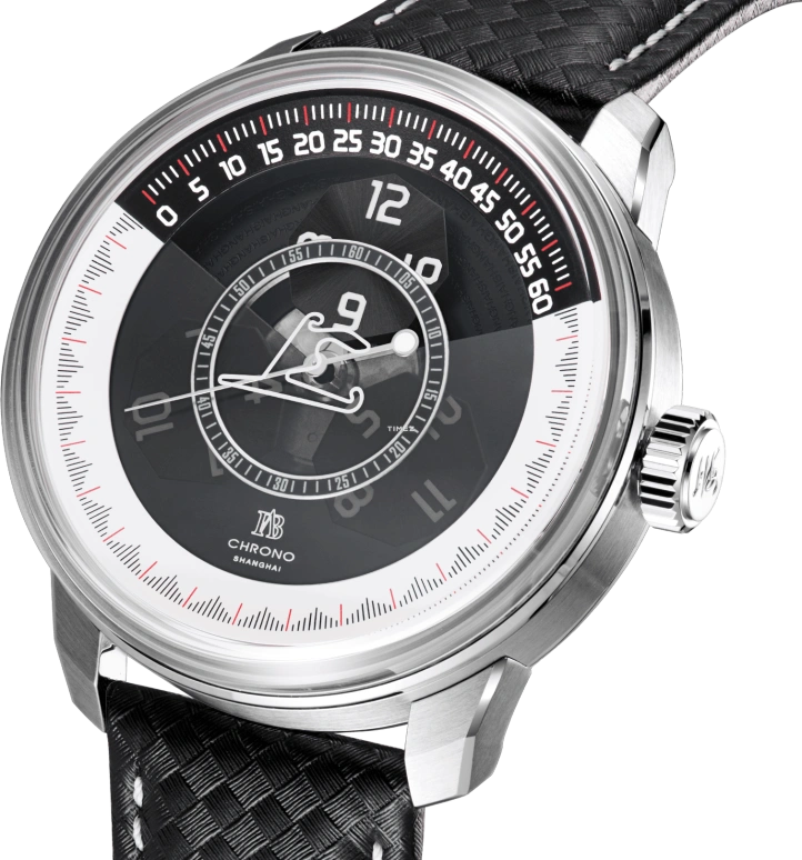 Shanghai,THE BUND 43.60mm,43.60mm,Stainless Steel,Black,Automatic,40hours,In-house Caliber,980,980-5-F001