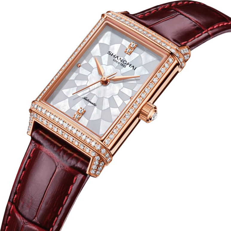 Shanghai,Moderne 25x41.20mm,25x41.20mm,Stainless Steel,Silver,Automatic,36hours,In-house Caliber,S2301,S2301.1611.101.01