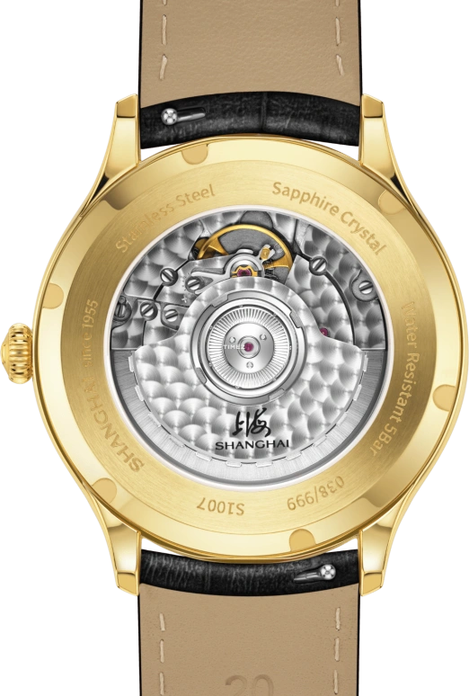 Shanghai,Artistic 40mm,40mm,Stainless Steel,Red,Gradient,Automatic,42hours,In-house Caliber,S1007,S1007.1464.021.08