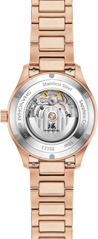 Shanghai,Originate 40mm,40mm,Stainless Steel,Brown,Automatic,42hours,In-house Caliber,S5111,S5111.1840.035.08