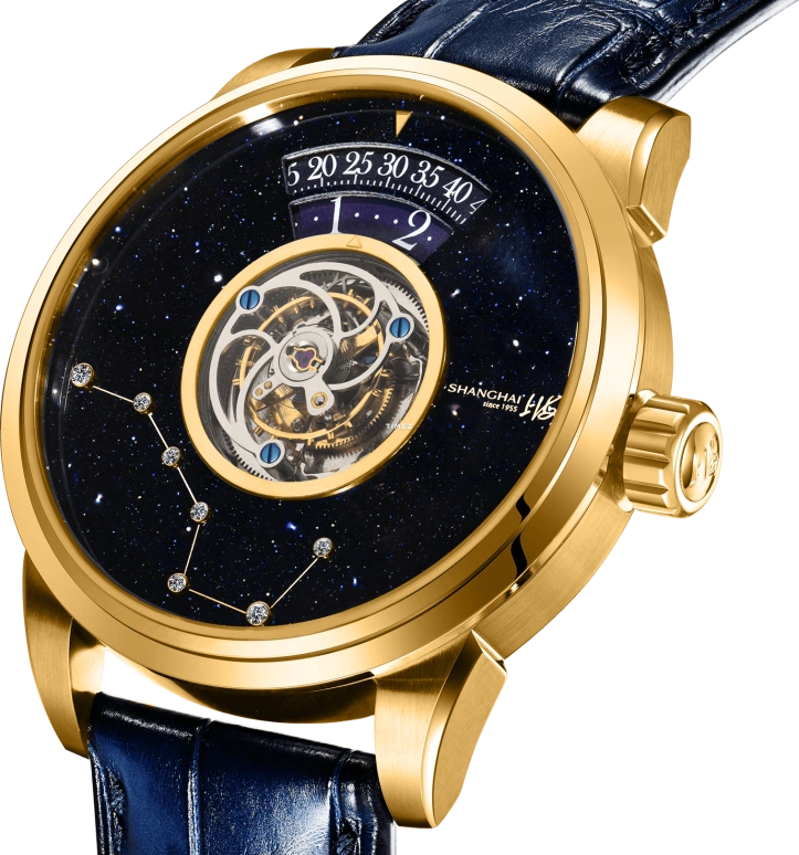 Shanghai,Metropolitan 41.50mm,41.50mm,Stainless Steel,Dark Blue,Blue,Handwound,Tourbillon,Sapphire,Crystal Glass,22MT,22MT-S-F29-AVGDBL