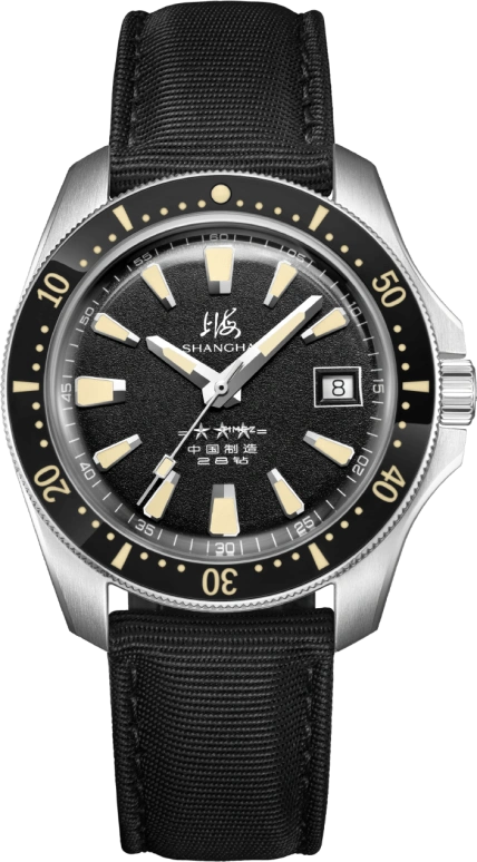 Shanghai,Originate 39mm,39mm,Stainless Steel,Ceramic,Black,Automatic,Day,42hours,S5200,S5200.1802.014.08