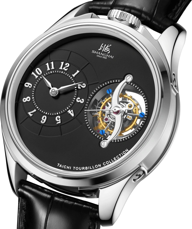 Shanghai,Artistic 42mm,42mm,Stainless Steel,Black,Automatic,Tourbillon,52hours,23MT,23MT-T-Z07-BKST