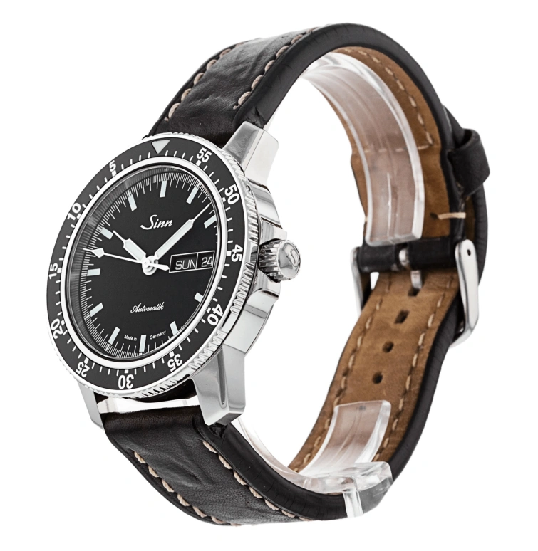 Sinn,Instrument Watches 41mm,41mm,Stainless Steel,Black,Automatic,Date,Day,104,104.010
