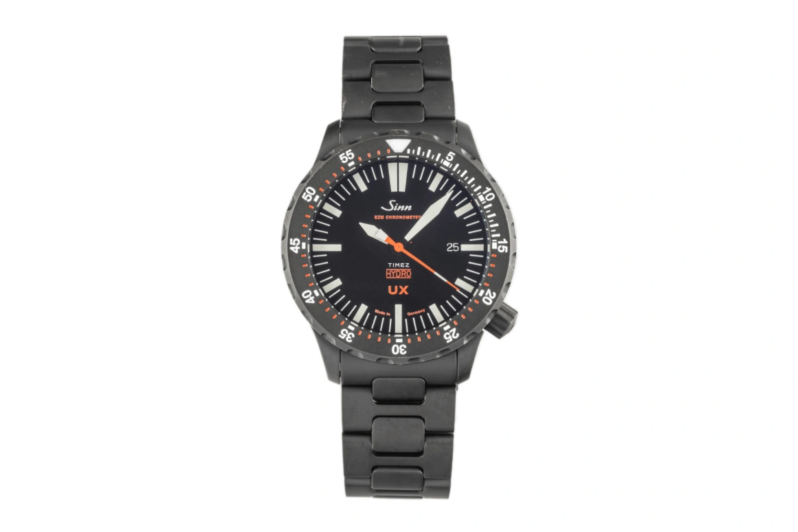 Sinn,Diving Watches 44mm,44mm,Stainless Steel,Black,Quartz,Day,26280hours,403,403.060