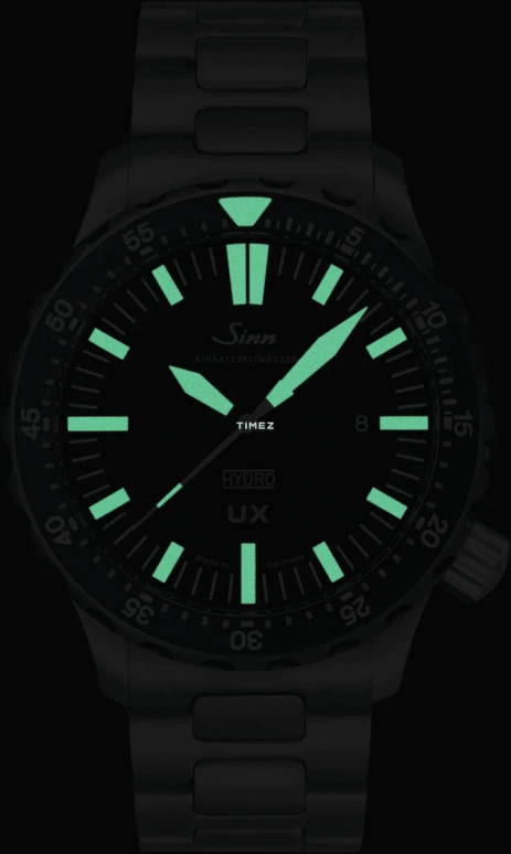 Sinn,Diving Watches 44mm,44mm,Stainless Steel,Black,Quartz,Day,26280hours,403,403.050