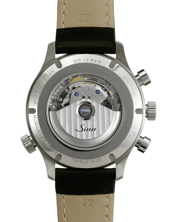 Sinn,Instrument Chronographs 44mm,44mm,Stainless Steel,Beige,Automatic,Chronograph,Date,Day,917,917.011