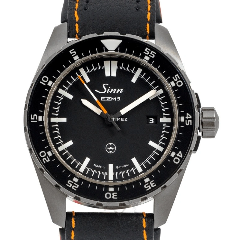 Sinn,Instrument Watches 44mm,44mm,Stainless Steel,Black,Automatic,Day,42hours,949,949.010
