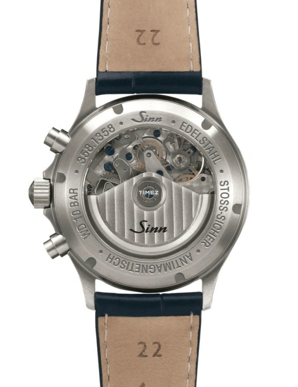 Sinn,Instrument Chronographs 42mm,42mm,Stainless Steel,Grey,Automatic,Chronograph,Day,358,358.061