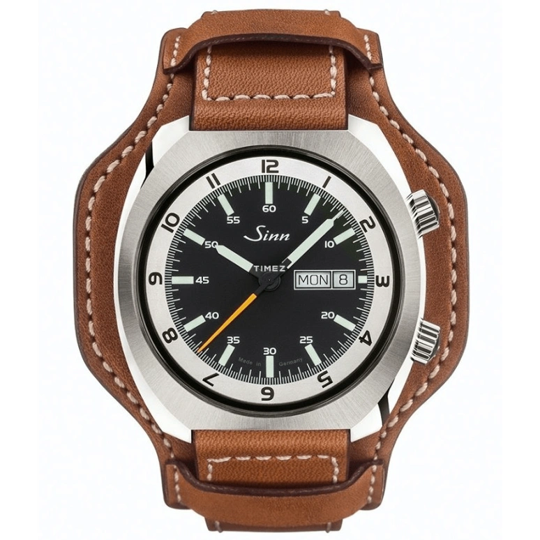Sinn,Instrument Watches 43mm,43mm,Stainless Steel,Black,Automatic,Date,Day,240,240.021