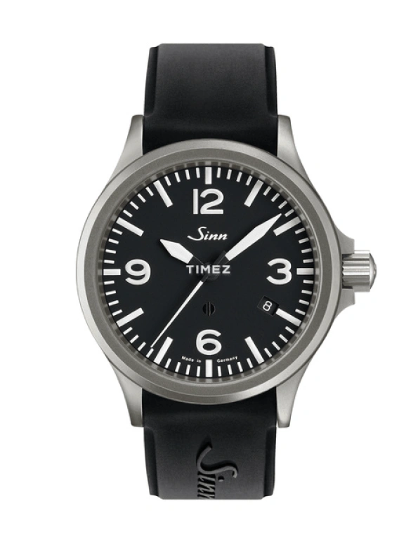 Sinn,Instrument Watches 40mm,40mm,Stainless Steel,Black,Automatic,Day,38hours,856,856.011