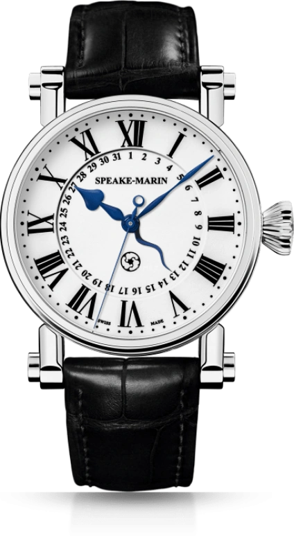Speake-Marin,J-Class 38mm,38mm,Stainless Steel,White,Automatic,Date,50hours,PIC,PIC.10001-01