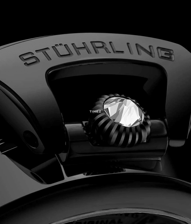 Stuhrling,Legacy 46mm,46mm,Stainless Steel,Silver,Automatic,Dule Time,Day / Night Indication,3920,3920.4