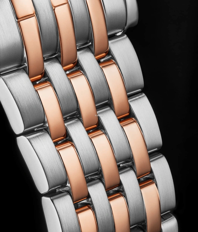 Stuhrling,Legacy 48mm,48mm,Stainless Steel,Rose Gold,Silver,Automatic,Dule Time,Day / Night Indication,3922,3922.3