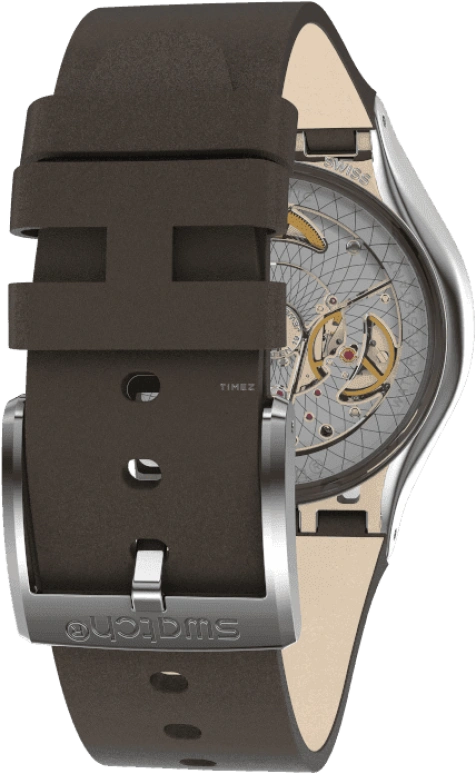 Swatch,IRONY 42mm,42mm,Blue,Open,YIZ405