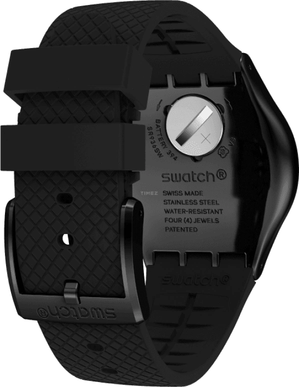 Swatch,IRONY 43x49mm,43x49mm,Black,YVB408