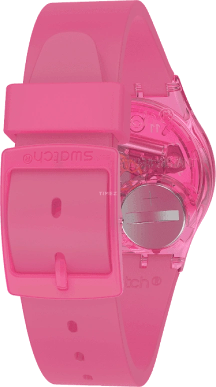 Swatch,Originals 34mm,34mm,Plastic,Pink,GP166