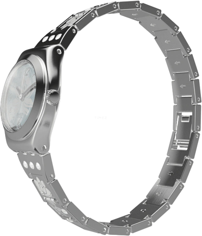 Swatch,IRONY 25mm,25mm,Stainless Steel,Blue,YSS222G