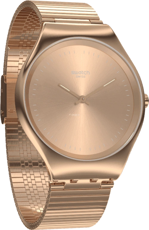 Swatch,SKIN ,Stainless Steel,Gold,SYXG101GG