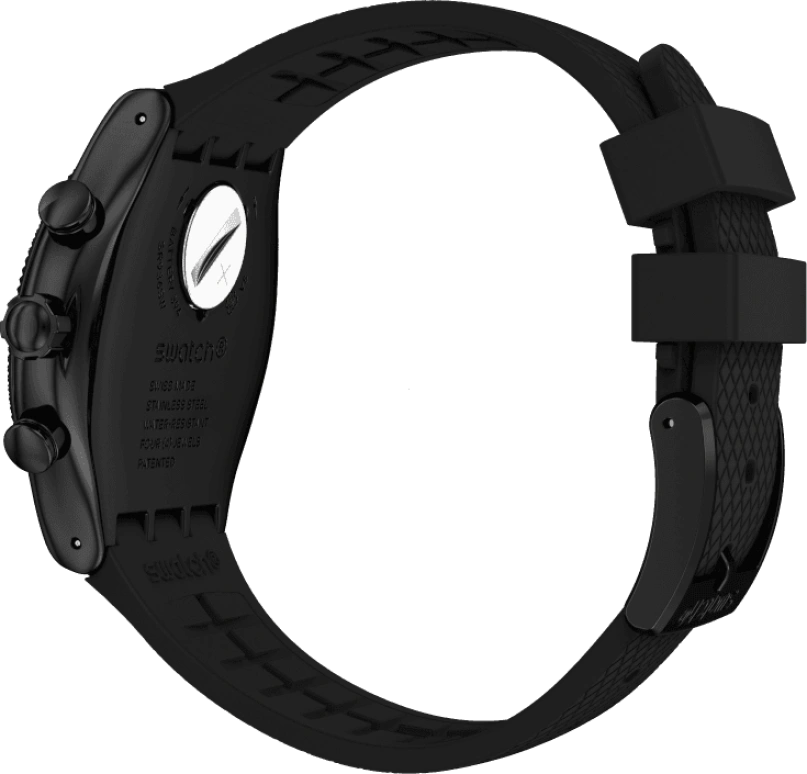 Swatch,IRONY 43x49mm,43x49mm,Black,YVB408