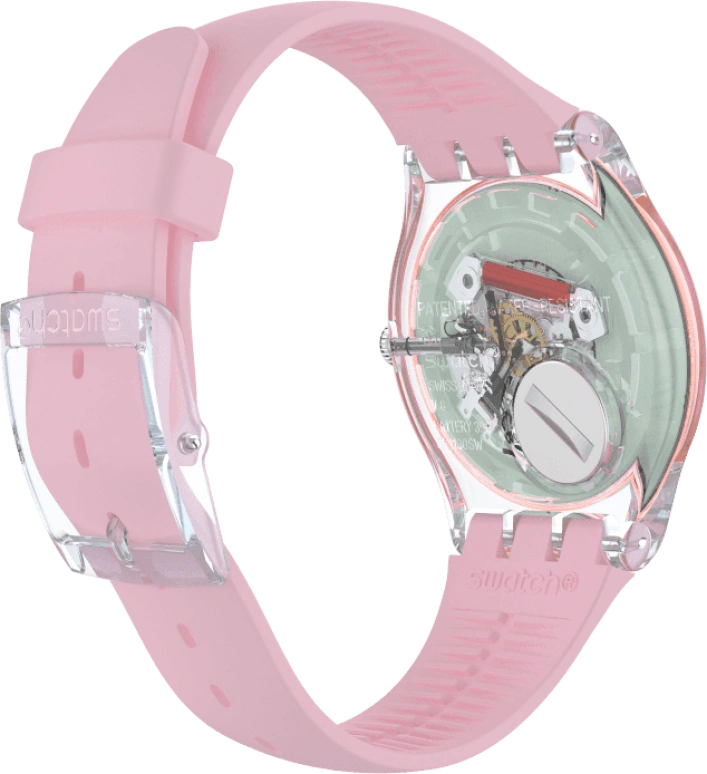 Swatch,Originals 41mm,41mm,Plastic,Pink Red,Red,SUOK710