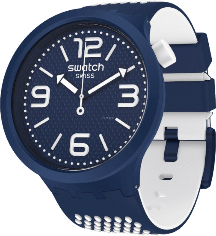 Swatch,THE BOLD 47mm,47mm,Plastic,Black,SO27N101