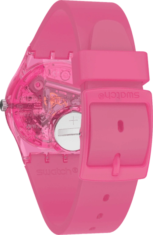 Swatch,Originals 34mm,34mm,Plastic,Pink,GP166