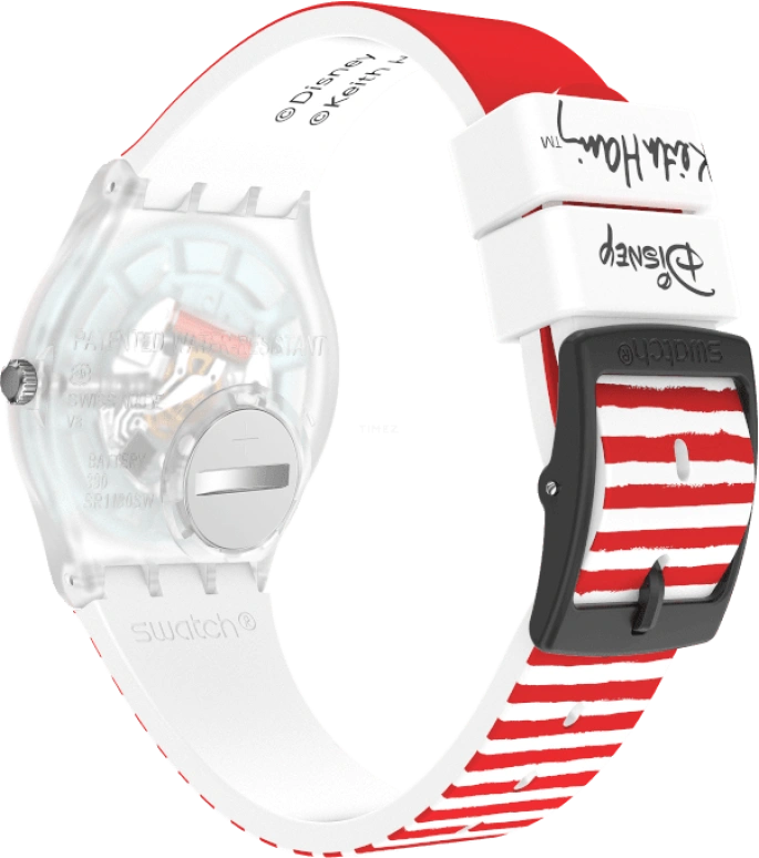 Swatch,Originals 34mm,34mm,Plastic,Open,GZ352