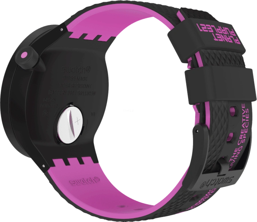 Swatch,Other 47mm,47mm,Sapphire,Crystal Glass,SB01B126