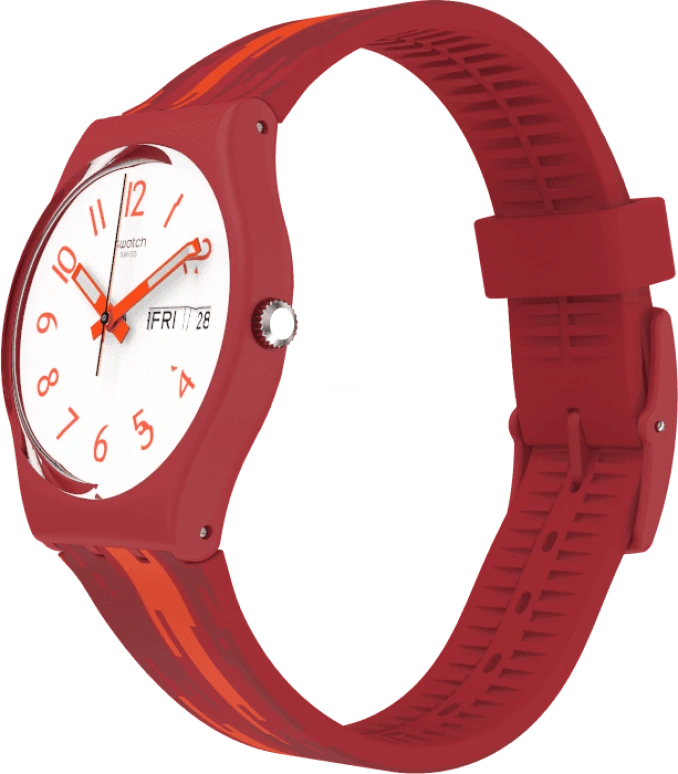 Swatch,Originals 34mm,34mm,Plastic,White,Closed,GR711