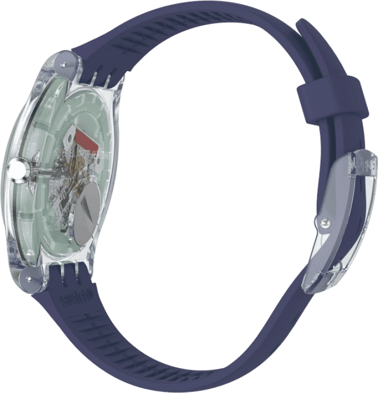 Swatch,Originals 41mm,41mm,Plastic,Purple,SUOK712