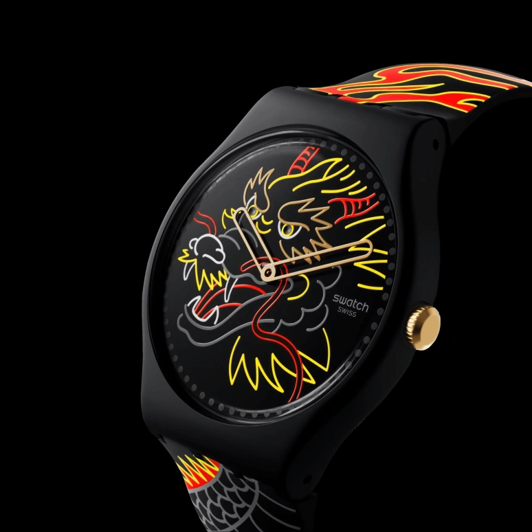 Swatch,Other 41mm,41mm,Bio-sourced,Black,Quartz,Round,SO29Z137,SO29Z137-5300
