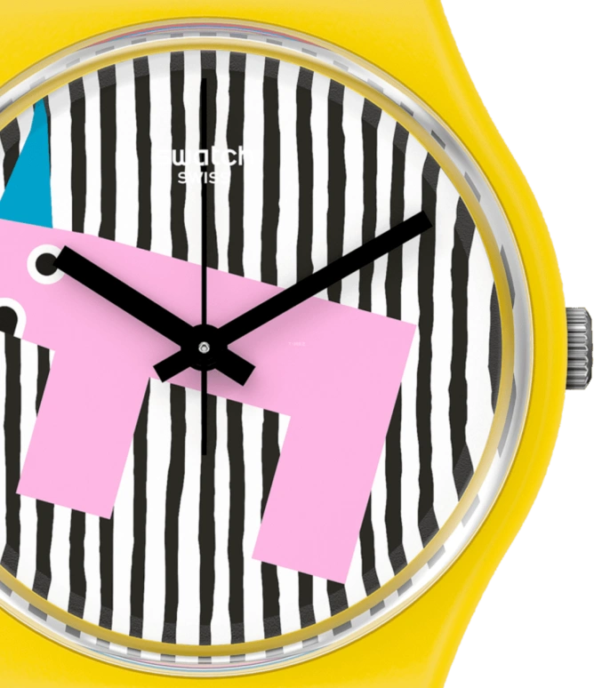 Swatch,Originals 34mm,34mm,Plastic,Closed,GZ341