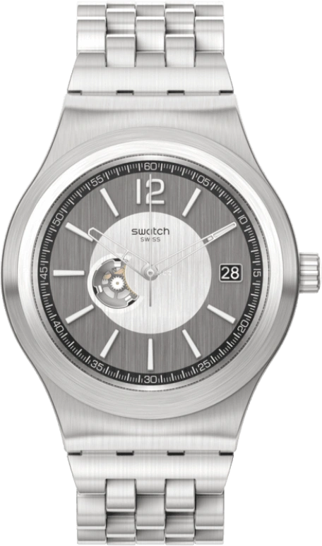 Swatch,IRONY 42mm,42mm,Stainless Steel,YIS433G