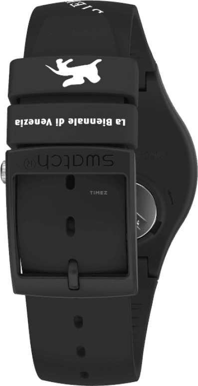 Swatch,Originals 41mm,41mm,Plastic,Black,SUOB720R