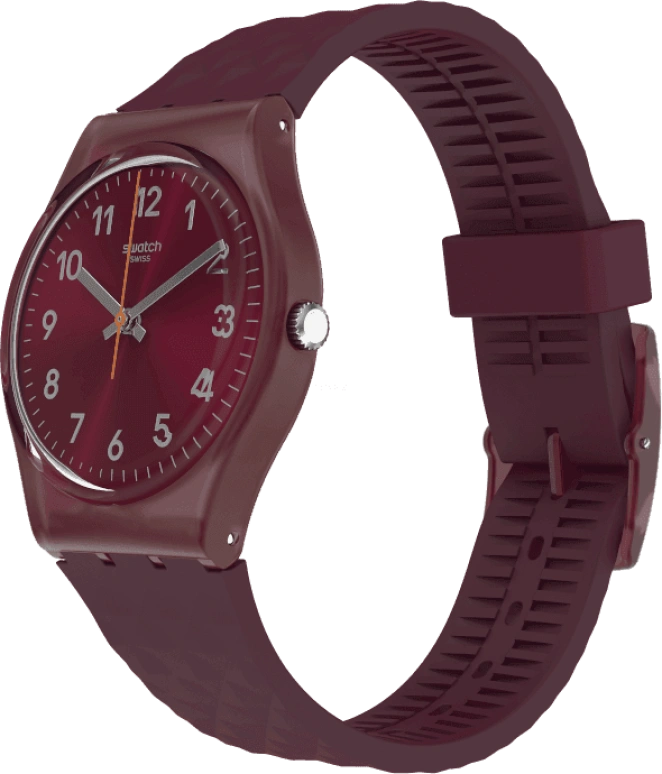 Swatch,Originals 34x39.20mm,34x39.20mm,Plastic,Red,GR184